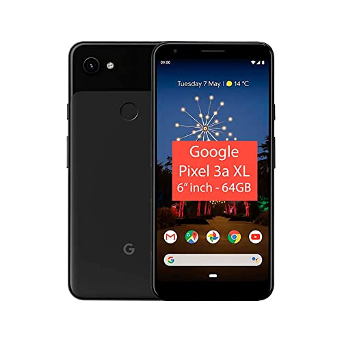 Google Pixel 3a XL 15,2 cm (6') 4 GB 64 GB 4G Negro 3700 mAh - Smartphone (15,2 cm (6'), 4 GB, 64 GB, 12,2 MP, Android 9.0, Negro)
