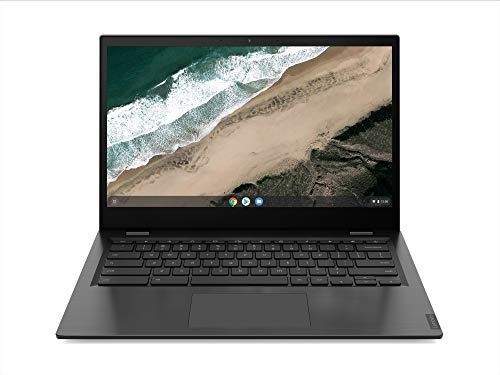 Lenovo Chromebook S345 - Portátil 14' FullHD (AMD A6-9220C, 4GB RAM, 64GB eMMC, AMD Radeon Graphics, Chrome OS), Color Gris - Teclado QWERTY español