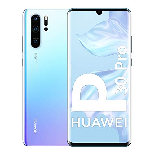 Huawei P30 Pro - Smartphone de 6.47' (Kirin 980 Octa-Core de 2.6GHz, 8GB RAM, Memoria interna de 128 GB, cámara de 40 MP, Android) Color Nácar [Versión ES/PT]