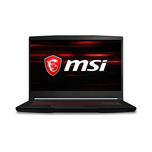 MSI GF63 Thin 10SCXR-042XES - Ordenador portátil de 15.6' FullHD 60Hz (Intel i7-10750H, 16GB RAM, 1TB SSD, Nvidia GTX1650-4GB , Sin sistema operativo) Negro - Teclado QWERTY Español