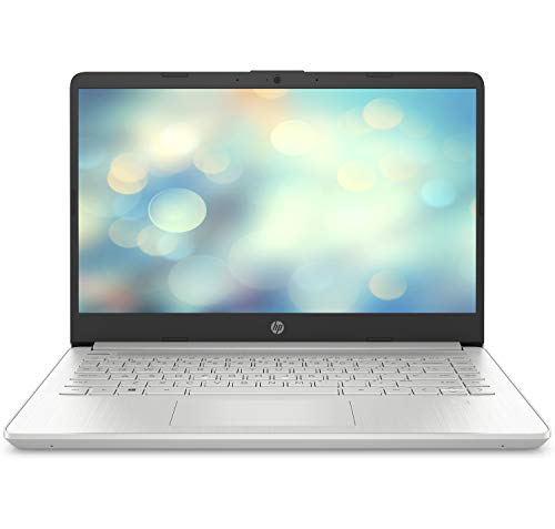 HP 14s-dq1008ns - Ordenador portátil de 14' FullHD (Intel Core i5-1035G1, 8GB RAM, 512GB SSD, tarjeta gráfica integrada, sin Sistema operativo) gris - Teclado QWERTY Español