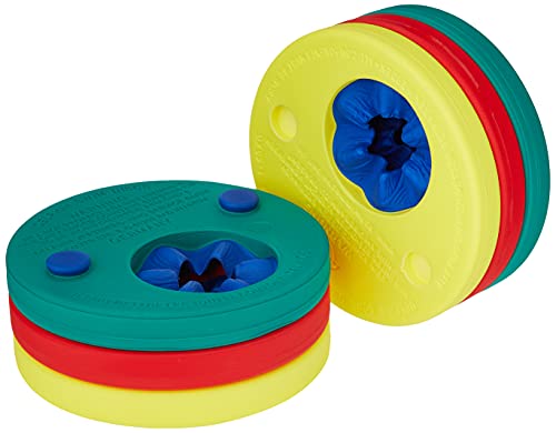 Delphin -Discos de natación, rojo-amarillo-verde, 4291