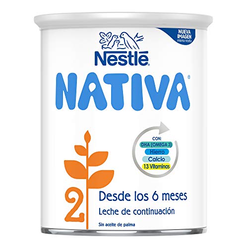 Nestlé Nativa 2 Fórmula para Bebés, 6+ Meses, 800g