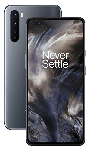 OnePlus Nord 5G - Smartphone 6.44' FHD+ AMOLED 90Hz (Snapdragon 765, 12GB RAM + 256GB almacenamiento, Cuadruple camara 48+8+2+5Mpx, 4115mah con carga rapida 30W) Dual Sim - Gray Onix