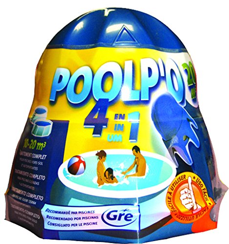 Gre 08013A - Poolp'o para piscinas 10-20 m3 (tratamiento todo en uno)