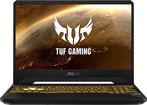 ASUS TUF Gaming FX505DU-BQ045 - Portátil Gaming de 15.6' FullHD (Ryzen 7 3750H, 8GB RAM, 256GB SSD, GeForce GTX1660Ti-6GB, Sin Sistema Operativo) Negro - Teclado QWERTY Español