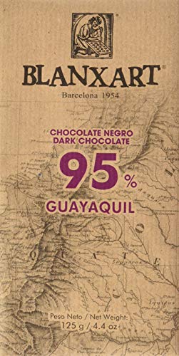 Blanxart Tableta de Chocolate Negro - Guayaquil 95% Cacao 1 Unidad 125 g
