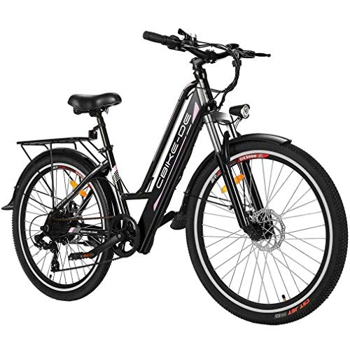 VIVI Bicicleta Eléctrica, Bicicleta de Montaña Eléctrica para Adultos 26 Pulgadas Bicicleta Eléctrica 250W Ebike, con 36V 8Ah Batería de Litio de, Engranajes De 21 Velocidades