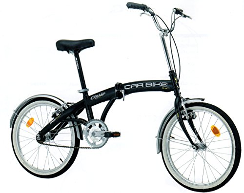 Polironeshop Cinzia - Bicicleta plegable, hecha en Italia, transportable, plegable para transporte en coche, autobús, caravanas, transporte público, barco, yate
