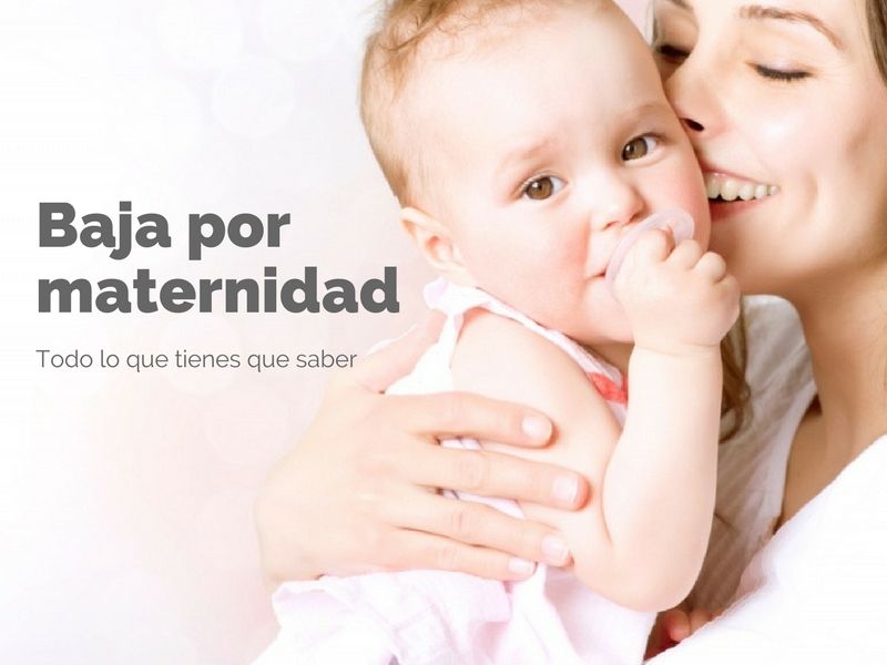 Baja por maternidad