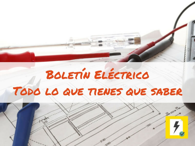 Información sobre el boletín eléctrico