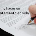 Testamento en vida