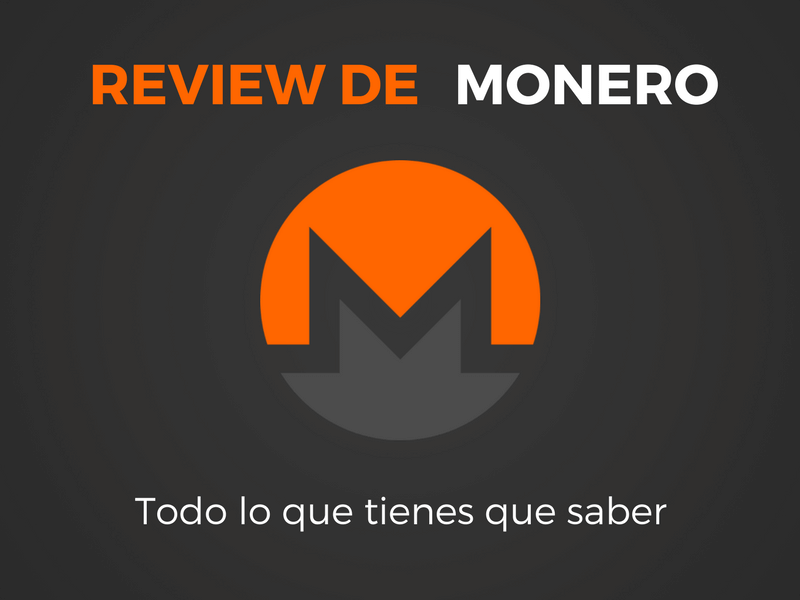 Información sobre Monero - XRM