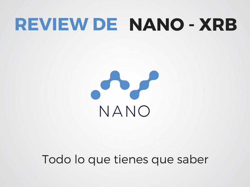 Información de Nano - XRB