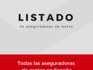 Listado de compañías de seguros de moto en España