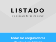 Listado de compañías de seguros de salud en España