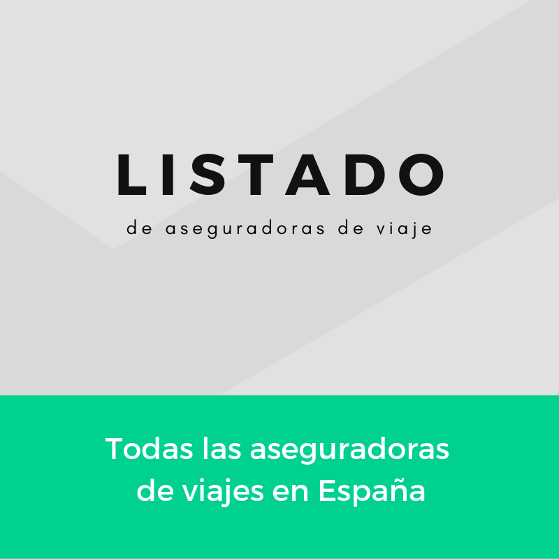 Aseguradoras con seguros de viaje en España